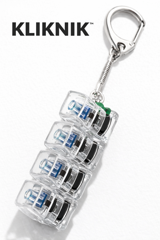 Kliknik-Antystresowy Brelok Klikacz